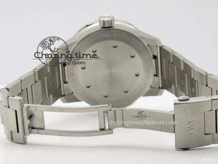 MIROTIME 0317 UrbanStyle Aquatimer Automatic IW329002 V6F 1:1 Best Edition Black Dial On SS Bracelet MIYOTA 7317